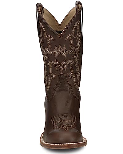 Justin Mens Wayne Round Toe Boots4