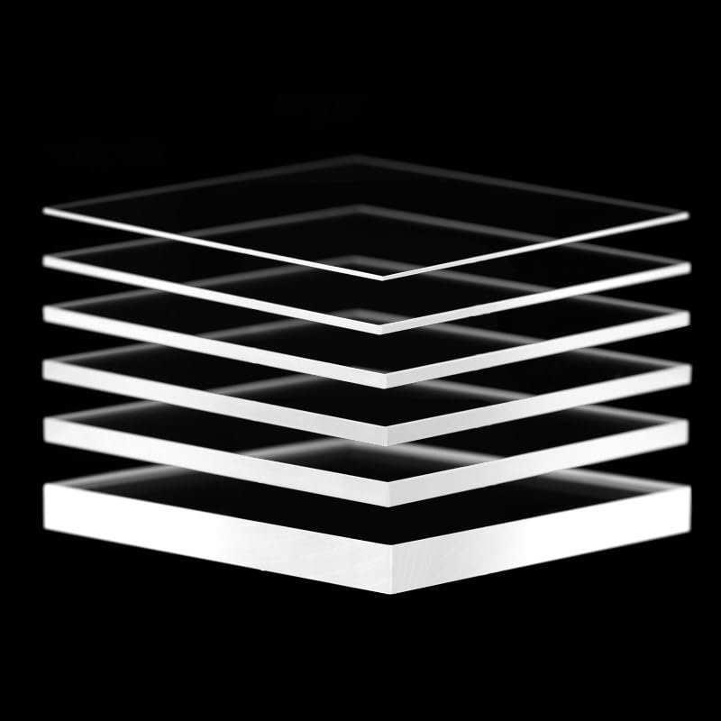 1pc German Optical Glass Plate - Cold Worked for Precision Applications(100mmx100mmx6mm)