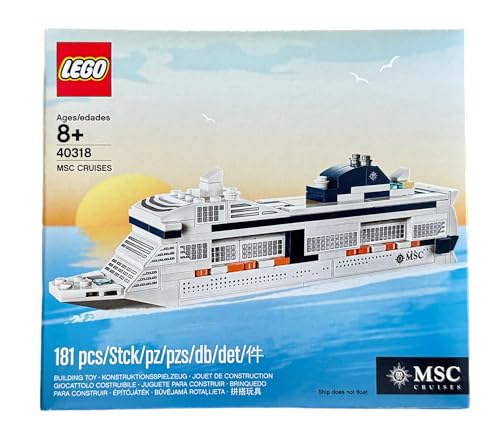 LEGO System Item 40318 MSC Cruises Limited Edition Navire de croix