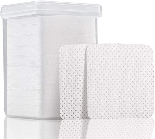 Almohadillas de algodón sin pelusas, toallitas para uñas Pliosh r Nail Art Acrílico R Pads 200 unidades toallitas sin pelusa para uñas absorbentes r toallitas meltblown procesamiento de moda