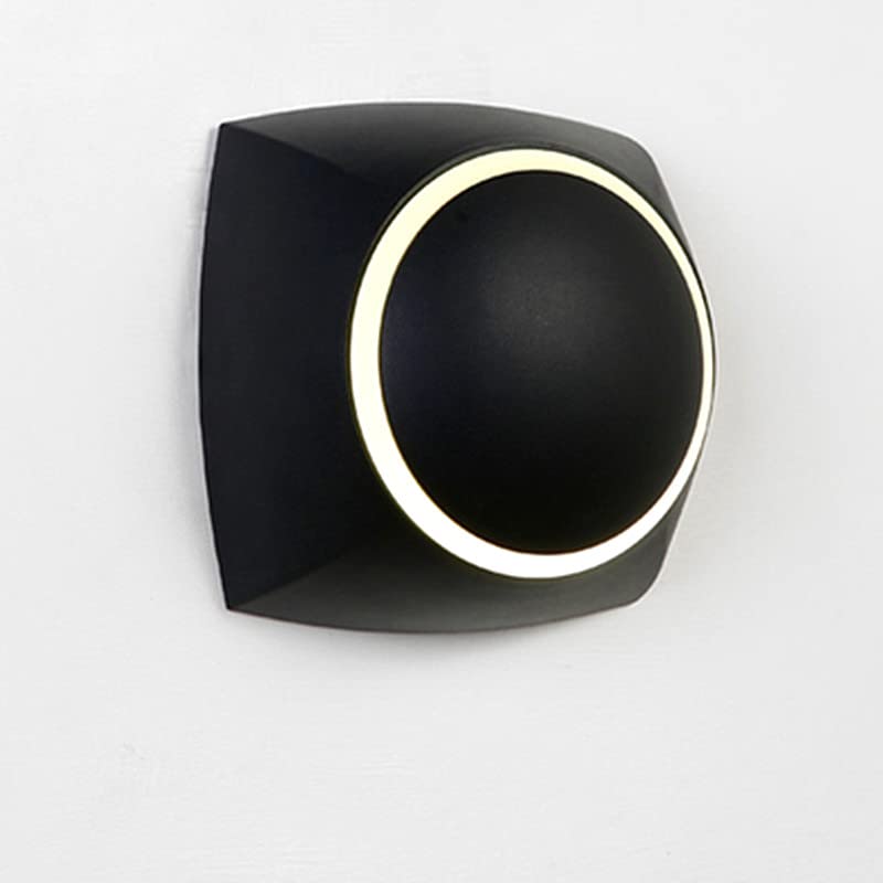 Lámpara de pared LED 5W luz cálida negro diseño moderno para momentos de bienestar en casa