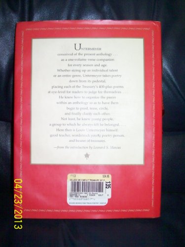 Golden Books Untermeyer, Louis The Golden Books Family Treasury Of Poetry thumb #1