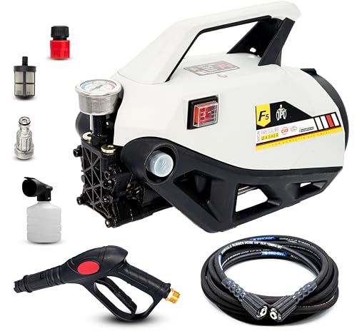 Image of JPT Heavy Duty F5 Domestic Car Pressure Washer | 1800 Watts | Max 160 Bar | 10 L /Min Water Flow | 100% Copper Motor | Portable Design | 6 Months Warranty | All Premium Accessories Included