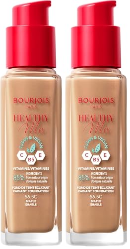 Fond de teint Bourjois Healthy Mix Clean nuance Erable votre allié beauté pour le bureau