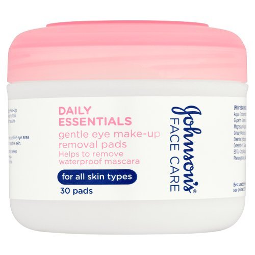 Johnson's Daily Essentials Gentle Eye Make-up Removal Pads - 30 Pads