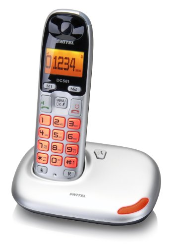 Switel DC581 Ecomode Senior Telefono Cordless
