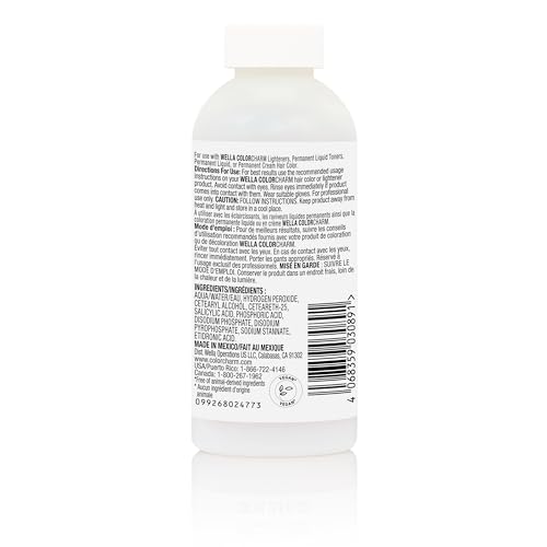 Image of COLORCHARM Cream Hair Color Developers | For Activating Color, Highlighting, Gray Coverage, Blending, and Rich Multi-Dimensional End Results | Vegan | Various Sizes