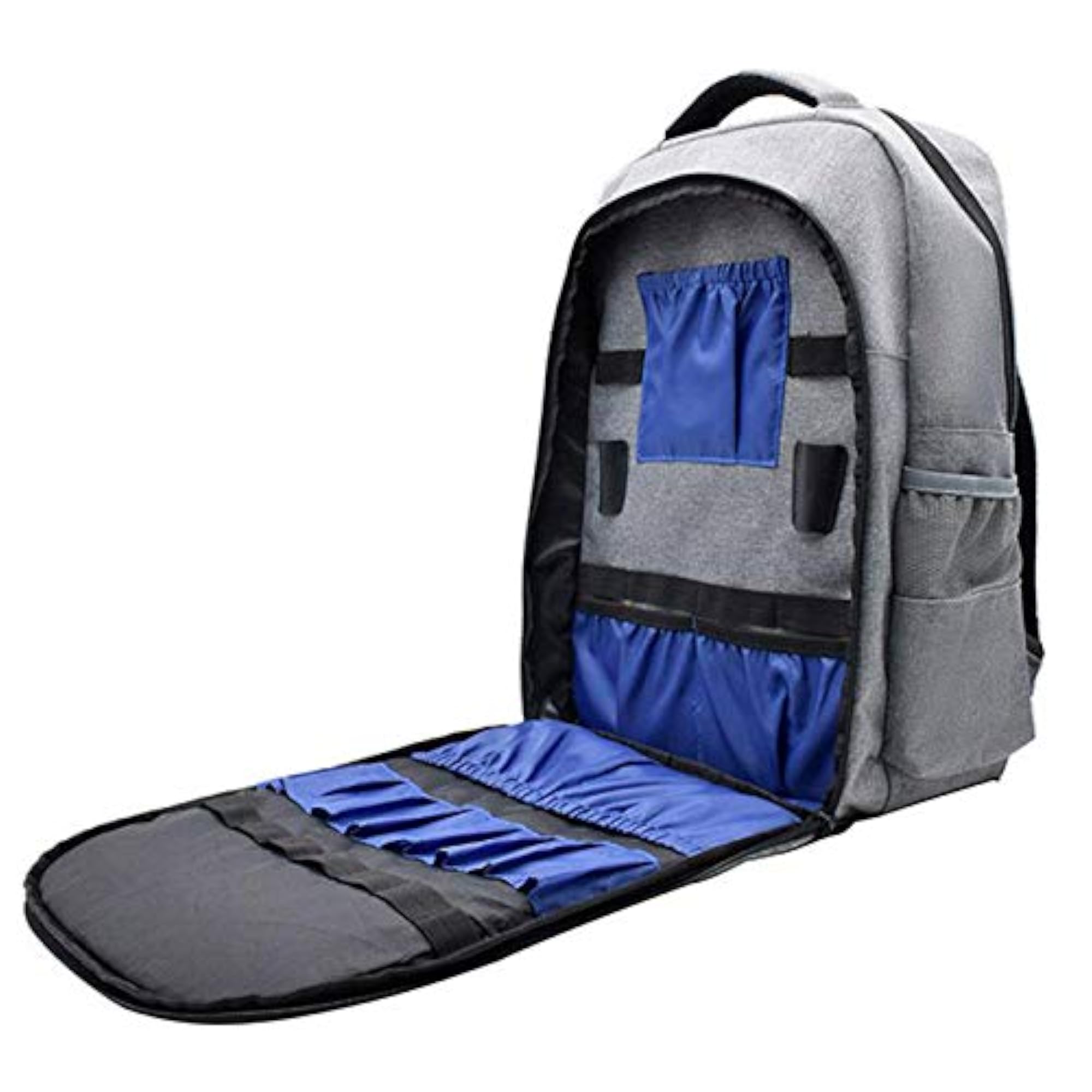 Portable Makeup Tool Bag for Barber Stylist, Grey