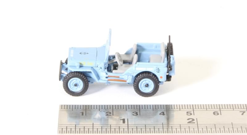 Oxford Diecast Willys MB US Navy Seabees 1:76 miniatura 5