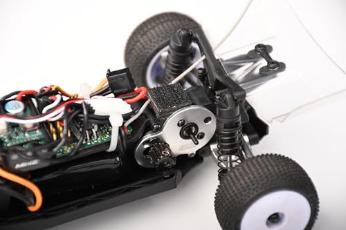 Aluminum 7075 Alloy Motor Plate for LOSI 1:24 Micro-B 2WD Buggy RTR-LOS00007 / 1:28 Micro-T 2S 2WD RTR Stadium Truck-LOS-1392 Upgrades - Silver