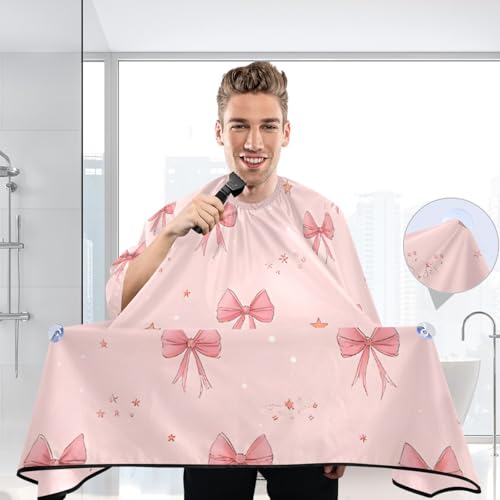 Capa de barbería impermeable para hombres con cierre ajustable miniatura 6