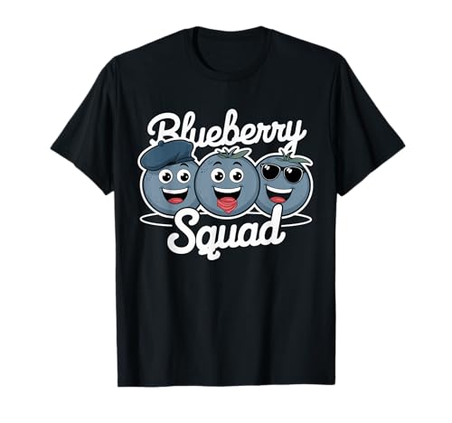 Camisa Blueberry Squad para los amantes de los arándanos | Fruit Blueberry Camiseta