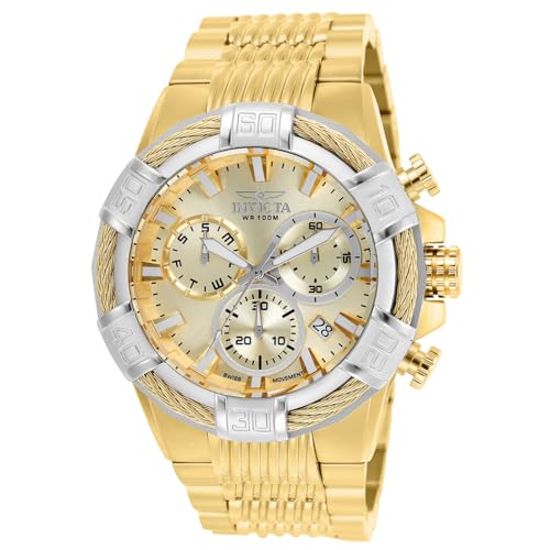 Invicta Men's 25868 Bolt Analog Display Quartz Gold Watch
