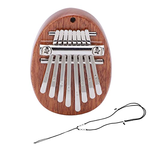 Mini Thumb Piano, Mini Kalimba Portable met Sling voor Performance - Afbeelding 8