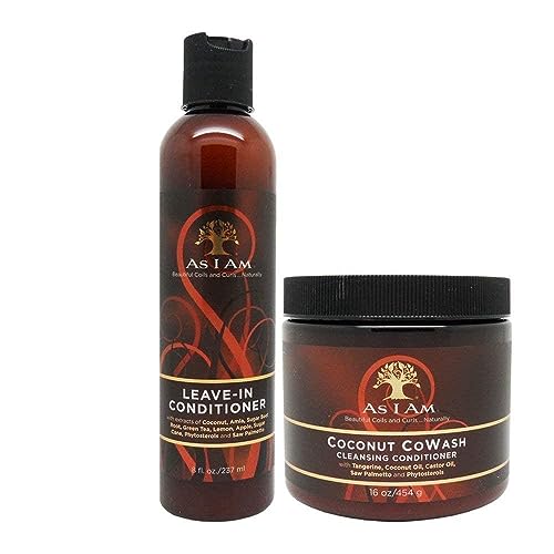 As I Am Leave-in Conditioner 8 Ounce and Coconut Cowash Cleansing Conditioner 16 Ounce image 5