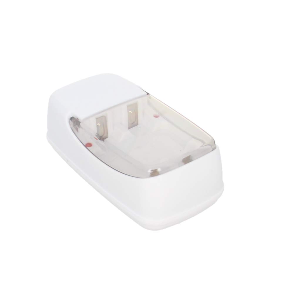 Fielect AA/AAA Batteries Charger, 150mA Rechargeable Battery Independent 2 Slot Battery Charger US Plug