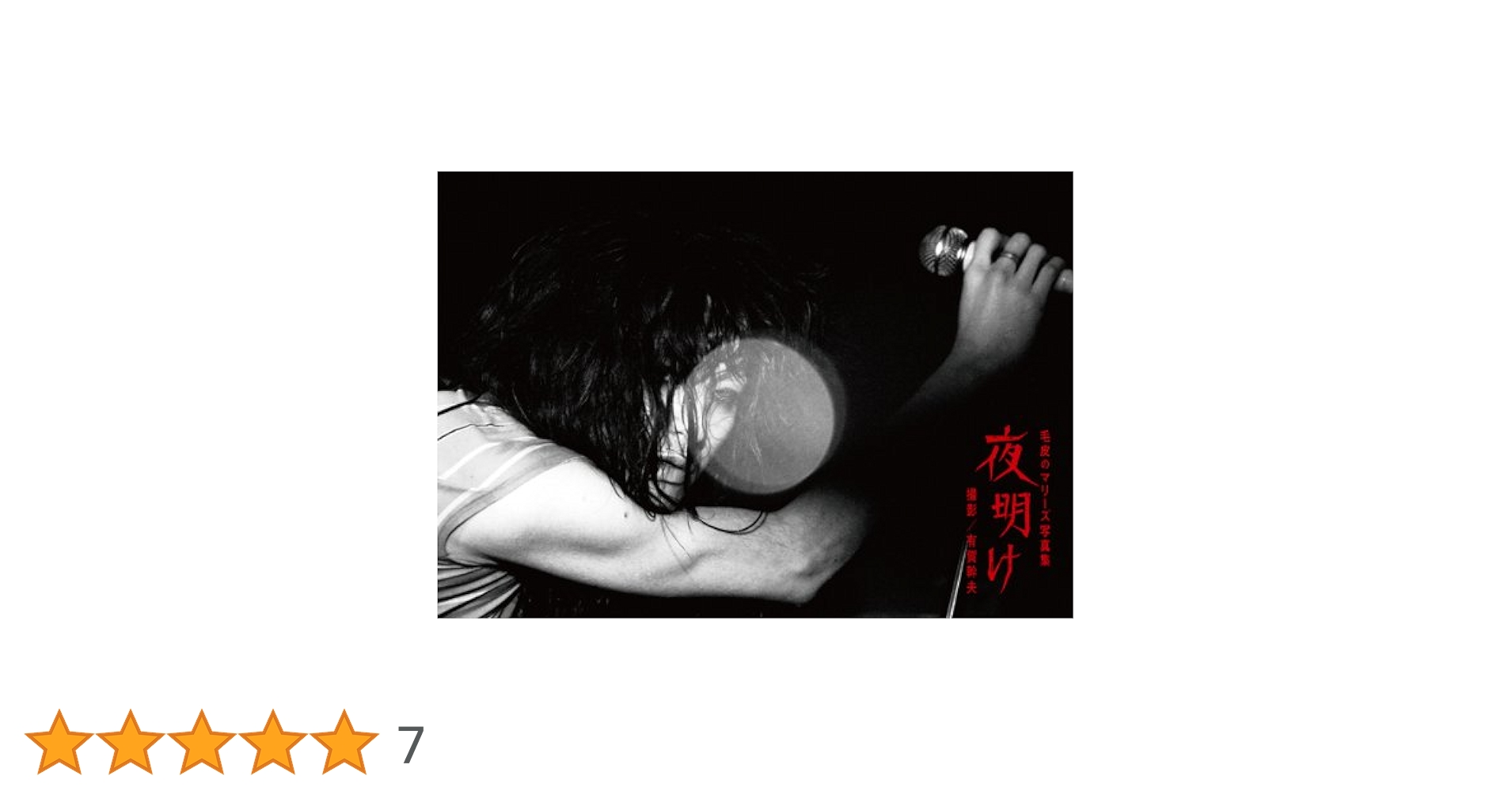 CDジャーナルムック 毛皮のマリーズ写真集『夜明け』 撮影:有賀