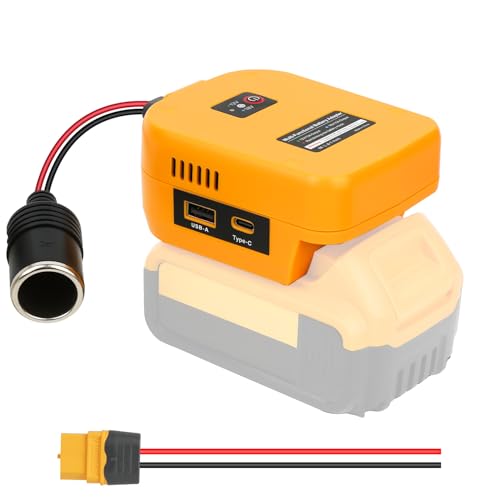 20V to 12V Step-Down Converter for Dewalt 20V Max for Power Battery Adapter Wheel DC 12V 10A 120W Buck Converter Regulator for Golf Cart RC Car Truck Light & DIY