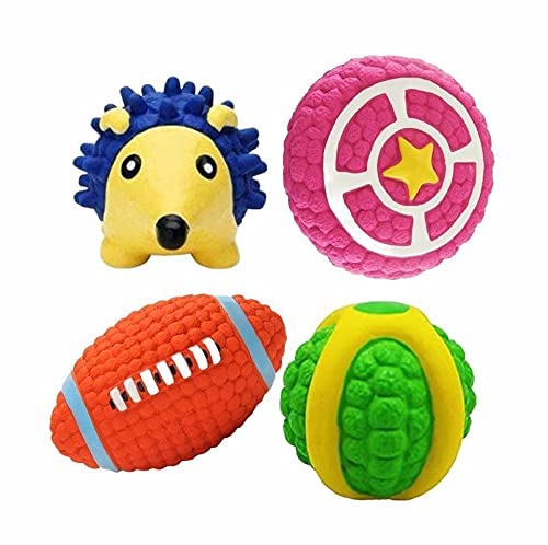 Dog Trust Dog Soft Latex Floating Ball Interactive Fetch & Play Toy - 100% Clean Teeth & Massage Gum & Squeaky Toys for Medium Breeds (Pack of 4) (B0BJF1SKFJ) Amazon Price History, Amazon Price Tracker
