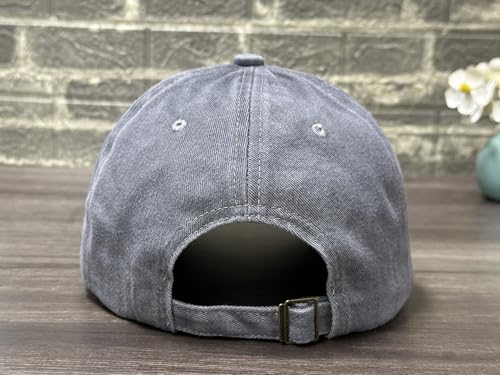 Image of Embroidered Animal Hat Gift for Men Women, Adjustable Baseball Cap | Animal Lover Collection, Casual Outdoor Wear, Breathable Cotton Fabric, Adjustable Buckle Closure