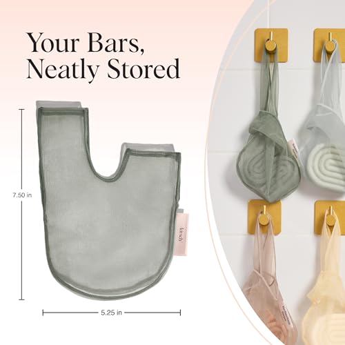 Kitsch Soap Saver Bag – Patented Mesh Bag Soap Holder with Tag Identifier - image 6