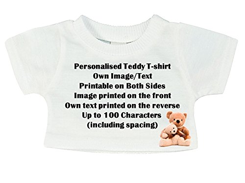 Personalised Teddy T-shirt - Own Image & Text