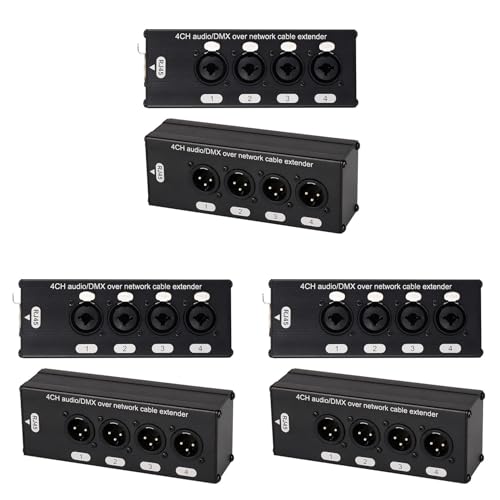 Wiseflexwia 3yA 4`l 3s XLR ܂ 6.3Mm I[fBI I[o[lbg[NP[uGNXe_[A512 lbg[NMGNXe_[IX + X