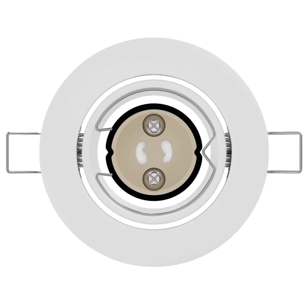 Foco Empotrado 24 Uds Metal 9x9x2.5 cm Rotativo GU10