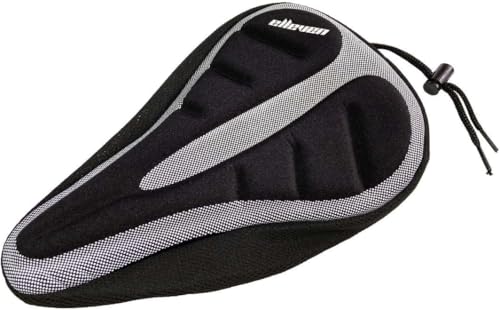 Capa Selim Bicicleta Gel Anatômico Confortável, 265x175mm, MTB, Speed, BMX, Bike Coxim Assento Banco