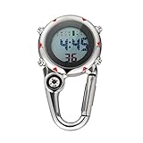 Largement utilisé : la montre de ceinture de à dos est particulièrement adaptée aux professions telles que les infirmières, les médecins et les cuisiniers travaillant à l'intérieur. également être utilisé dans les sports de plein air tels que la course, l'alpinisme et la plongée.