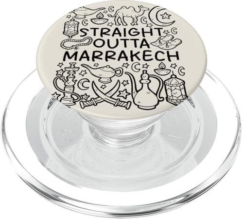 Directamente Fuera de Marrakech - Vibraciones orientales mágicas PopSockets PopGrip para MagSafe