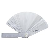 新潟精機 SK 日本製 シクネスゲージ(すきまゲージ) 25枚組 75mm 65M 0.03-1.00mm