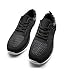 Zapatillas Deportivas Hombre Running Transpirable de Malla con Cordones Zapatillas Deporte para...