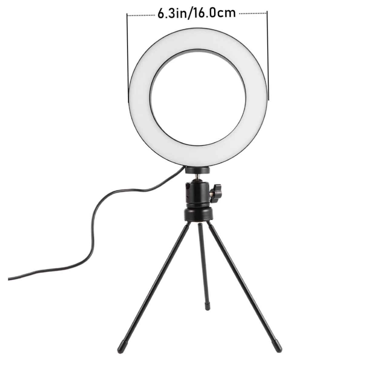 NAMOARLY 2Pcs LED Ring Light Selfie Light with Stand for Streaming and Photography LED Fill Light for Nighttime Dark Environments