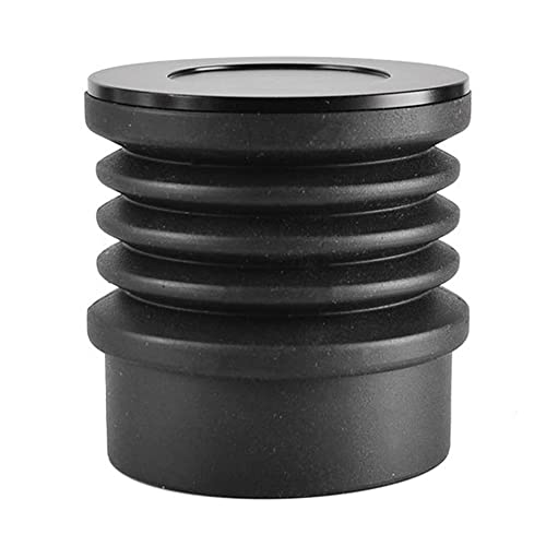 Kaffeemühle Single Dose Hopper, Kaffeemühle Zubehör Teil schwarzer Silikon Trichter mit Faltenbalg Handdruck Hopper Air Gebläse Espresso Grinder Cleaning Accessories für MAZZER & Florence Cover