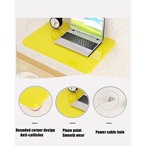Table suspendue compacte bureau escamotable vert pliable - 7