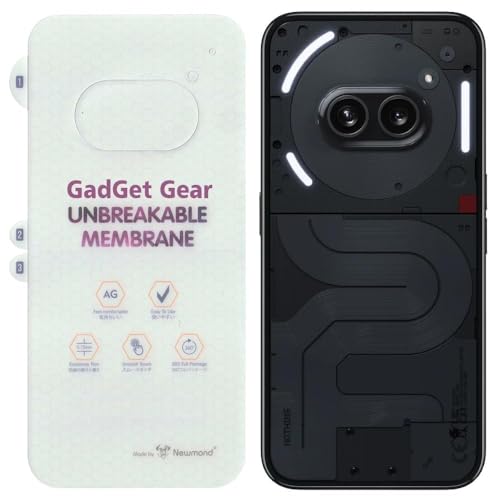 Image of DD SON Matte Finish Full Body Cover Back Protector Compatible with | Unbreakable Membrane Scratch Guard Full Fit Protective, Case Friendly, (Back & Side) (Pack of 1) (E-S21)