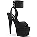 Pleaser ADORE-791FS Blk Faux Suede/Blk Faux Suede UK 3 (EU 36)