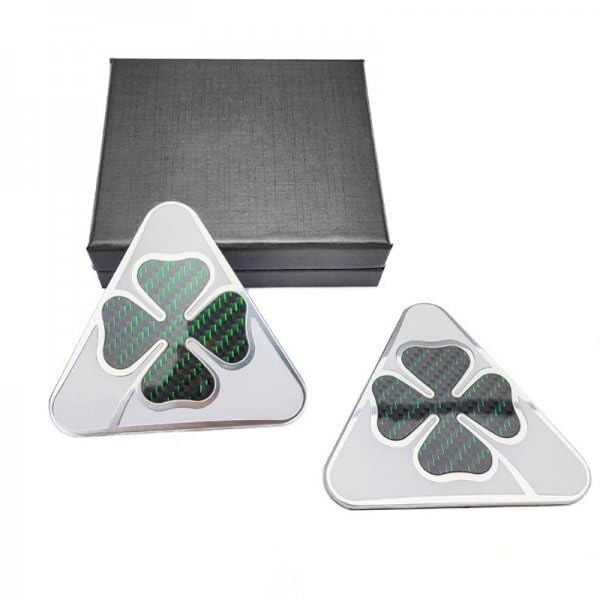 アルファロメオ　ALFA ROMEO 純正クアドリフォリオ エンブレム　左右 000000002153_EHnQPif.jpg