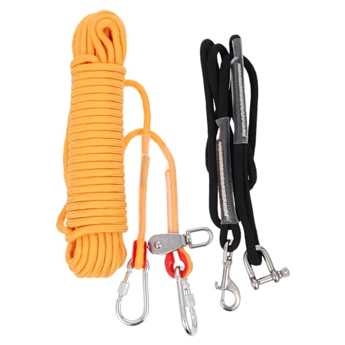 Chaîne pour chien extérieur avec câble de course attache camping - 2