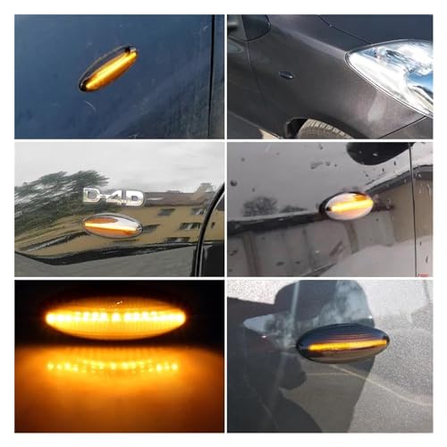Wskaźnik lusterka LED kierunkowskaz dynamiczny znacznik boczny - lampa sekwencyjna do Yaris Vitz XP90 RAV4 XA30 MK3 Auris E150 Corolla