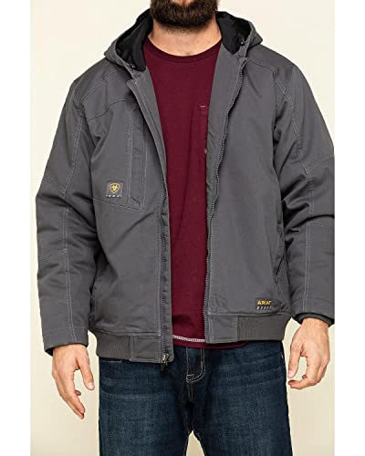 Image of Ariat Men's Rebar Washed DuraCanvas Insulated Jacket