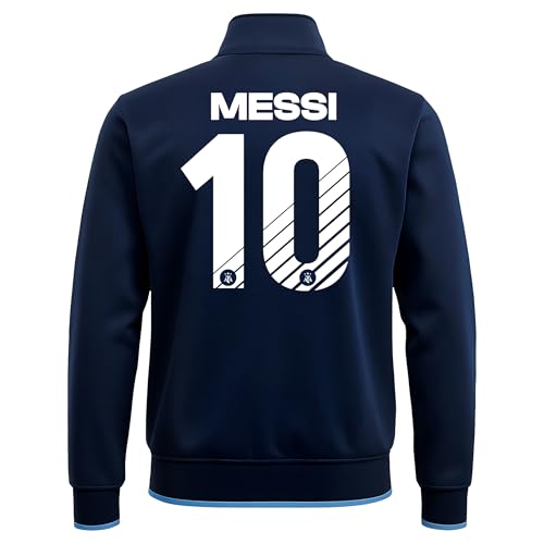 Image of Icon Sports Officially Licensed Argentine Football Association Lionel Messi Track Jacket - Unisex Adult
