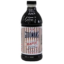 Goodmans Natural Maple Extract - Gluten-Free, Non-GMO, Kosher, Low Carb & Low Calorie, Low Alcohol, No Artificial Color, No Animal Products, No Sugar - Deep Maple Aroma for Baking & Cooking - 1 Pint