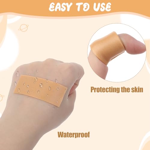 Image of 4 Rolls Tape Adhesive Pads Blister Prevention Tape, Patches for Pointe Shoes Foot Heel Toe Protector Pads, Anti-wear Heel Pads Foam Tape Waterproof Bandages Prevention Skin Feet Chafing