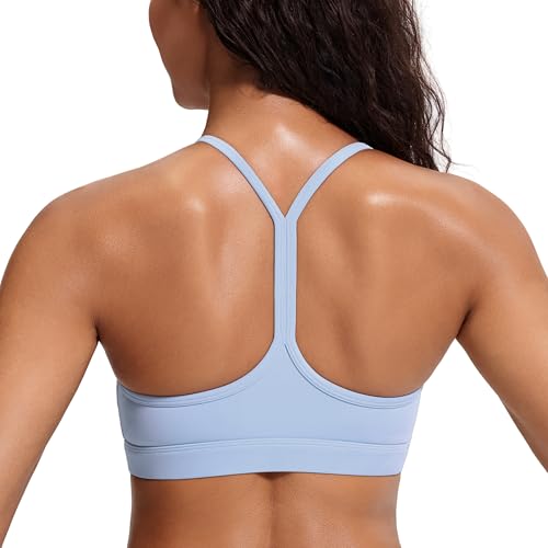 Image of JOYSPELS Comfy Racerback Sports Bras for Women with Removable Pads Luxury Dupe for Workout & Daily Use, A-C Cups