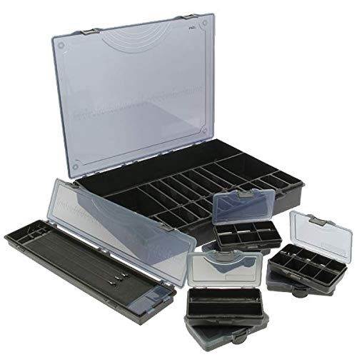 NGT Tackle Box 7+1 Fishing Box Assorted Fishing Rig Box