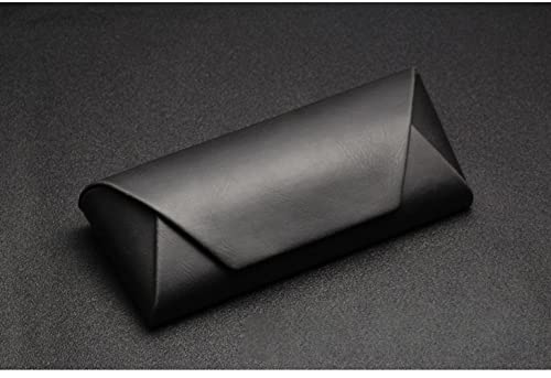 Image of Eyeglass Case Hard Shell, Portable Sunglass Case, fashionable PU Leather Eyeglass Case, Lightweight