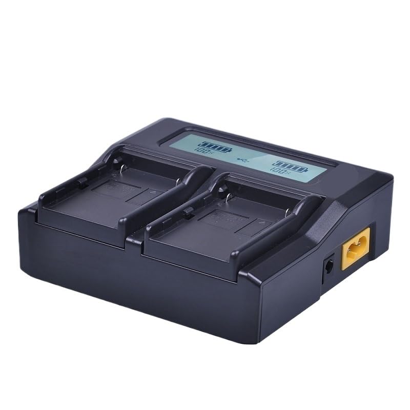 Caricabatterie Rapido Doppia Batteria BT-65Q BC-30D For Batteria Agli Ioni Di Litio Topcon BT65Q GTS 900 E Stazione Totale GPT 9000(EU)