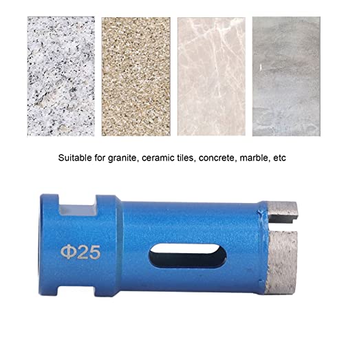 Broca Diamante 25 mm con Rosca Hembra M14 para Mármol y Piedra miniatura 3